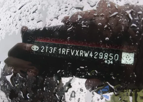 2024 Toyota Rav4 Le из США, поврежденный, VIN 2T3F1RFVXRW429850